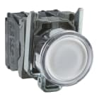 SCHNEIDER ELECTRIC - SNRXB4BW31B5 Pulsante luminoso bianco Ø22 - filoghiera ad impulso - 24V - 1NO+1NC- LED universale