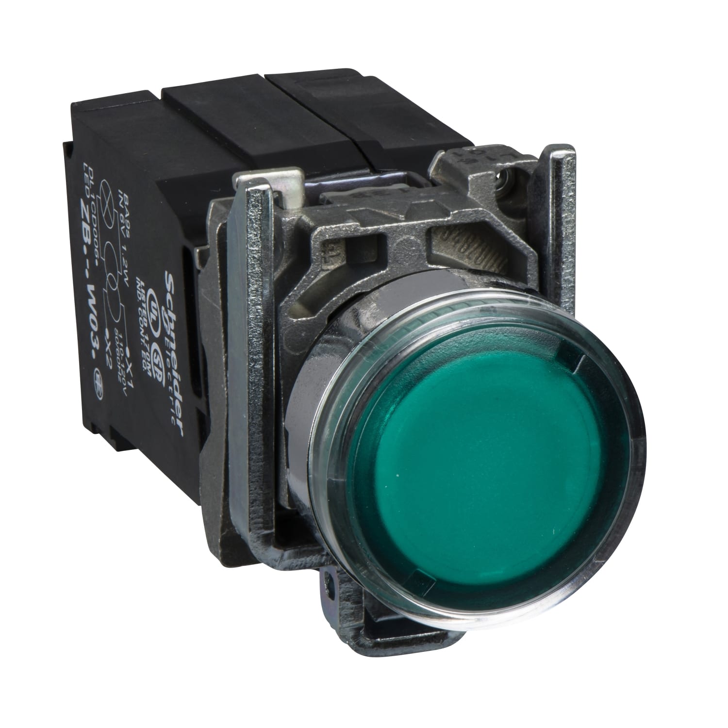SCHNEIDER ELECTRIC - SNRXB4BW3345 PULSANTE LUMINOSO VERDE 240V