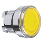 SCHNEIDER ELECTRIC - SNRZB4BW383 Testa pulsante luminoso giallo Ø22- per LED universale