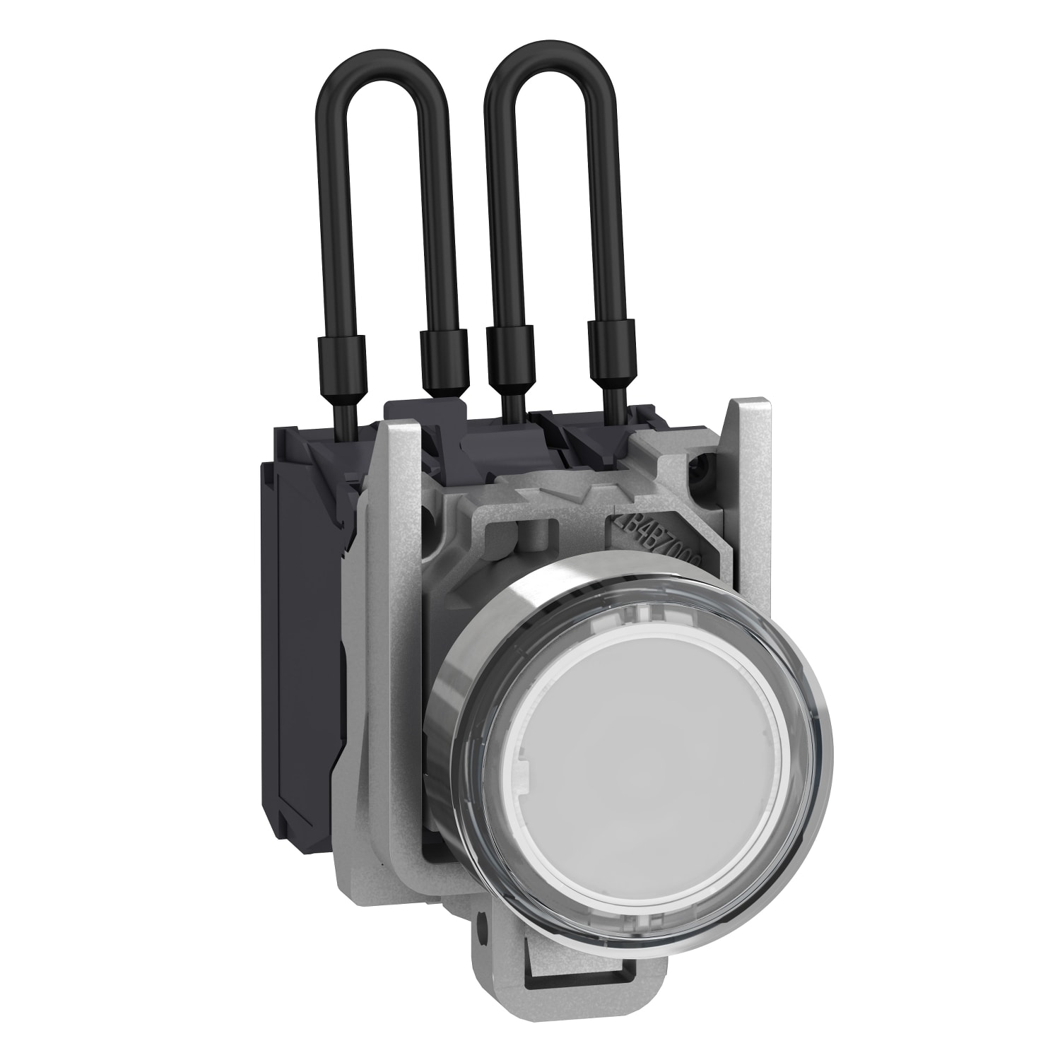 SCHNEIDER ELECTRIC - SNRXB4BW21B5 Pulsante di test lampada spia bianca 24V- Ø22