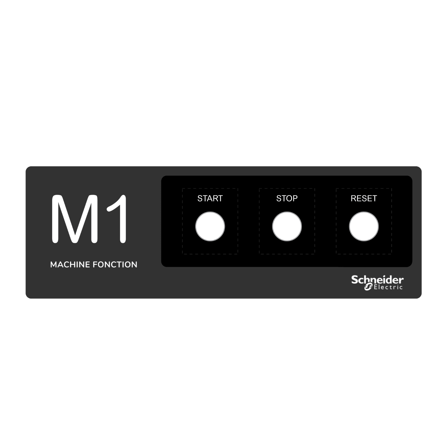 SCHNEIDER ELECTRIC - SNRZBYLEG301001 ADESIVO 300X100 PERSONALIZZATA