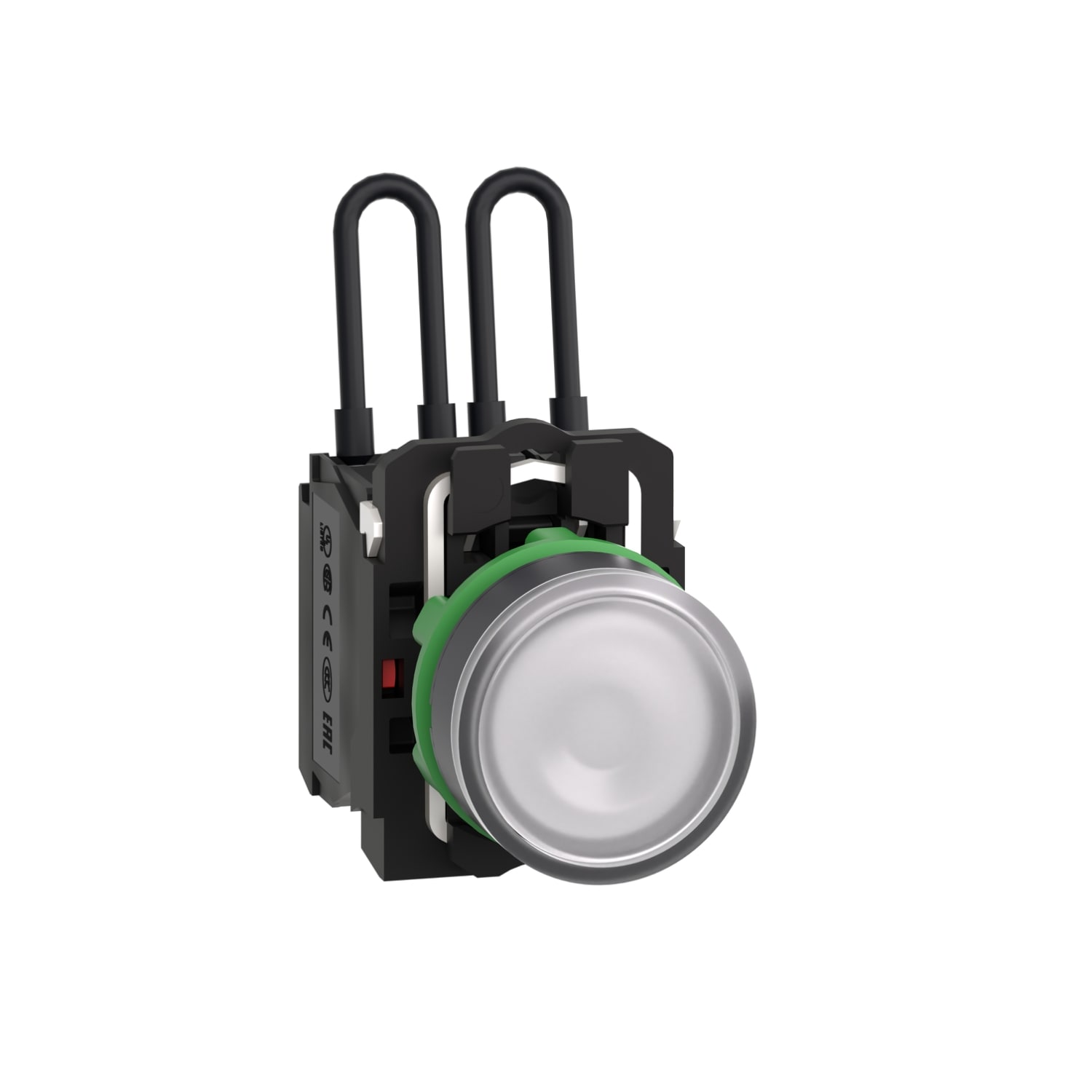 SCHNEIDER ELECTRIC - SNRXB5AW21B5 PULSANTE TEST LAMP.SPIA BIANCA 24V