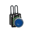 SCHNEIDER ELECTRIC - SNRXB5AW26B5 Pulsante di test lampada spia blu 24V- Ø22