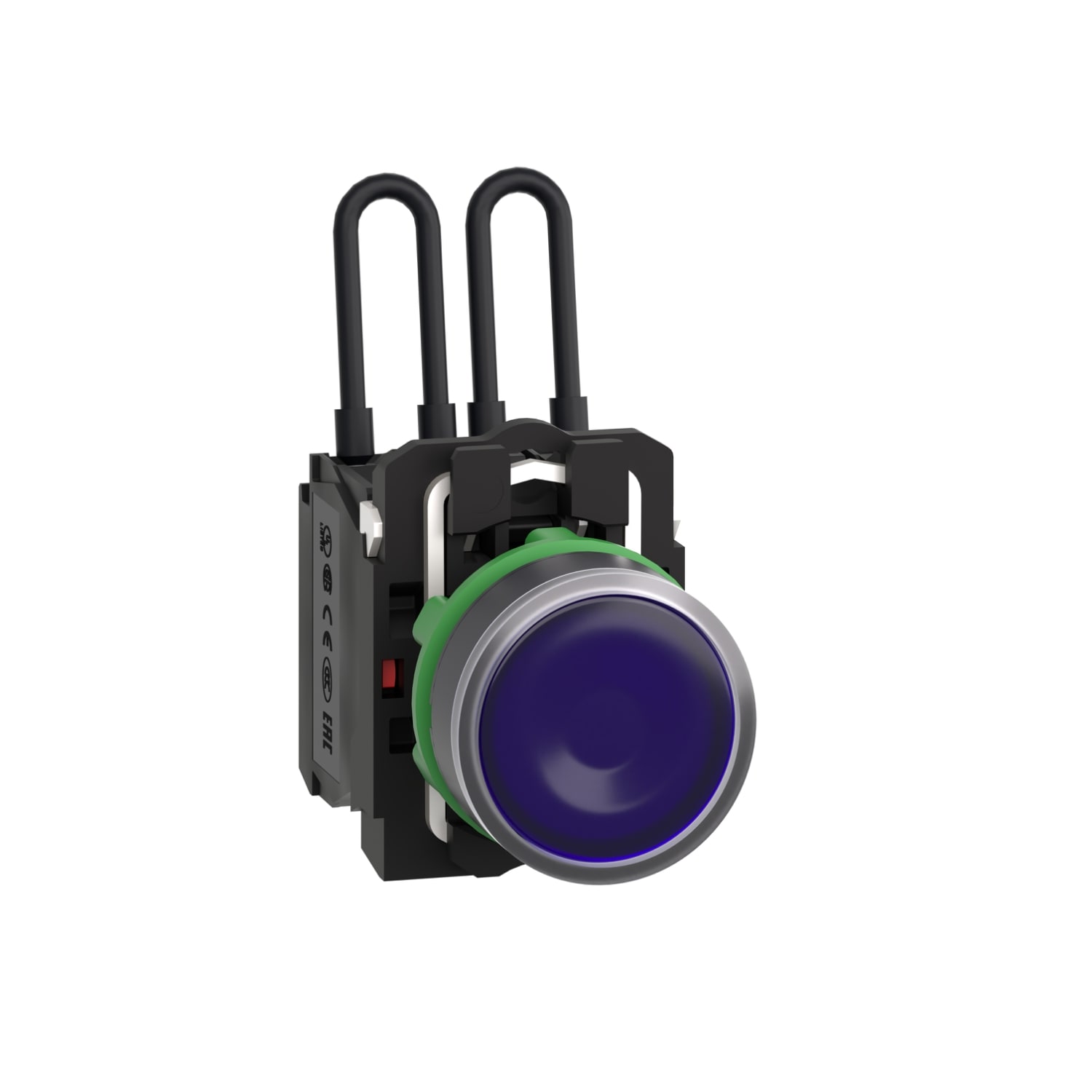 SCHNEIDER ELECTRIC - SNRXB5AW26G5 PULSANTE TEST LAMP.SPIA BLU 110 120V