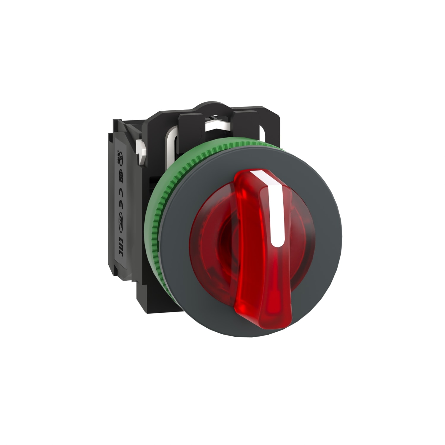SCHNEIDER ELECTRIC - SNRXB5FK134M5 Selett. lum.rosso 3pos.filopannello 230V