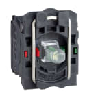 SCHNEIDER ELECTRIC - SNRZB5AW0G15 Corpo per pulsante luminoso Ø22 - LED universale 1NO+1NC