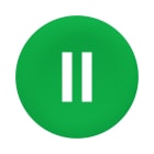 SCHNEIDER ELECTRIC - SNRZBAF336 Capsula verde "II" per testa pulsante filopannello Ø30