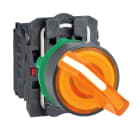SCHNEIDER ELECTRIC - SNRXB5AK125B5 SELETTORE LUMINOSO GIALLO LED 24V
