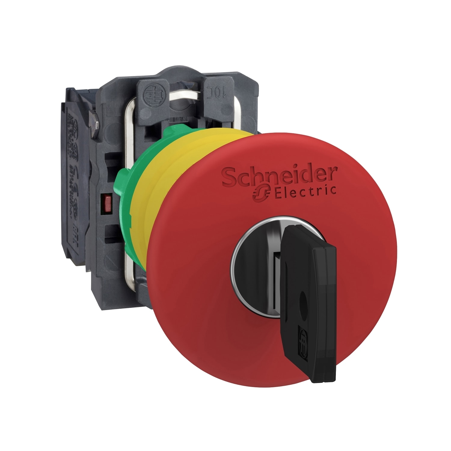 SCHNEIDER ELECTRIC - SNRXB5AS9445 PULSANTE FUNGO ROSSO EMERGENZA CHIAVE