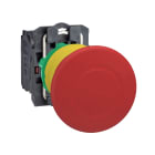 SCHNEIDER ELECTRIC - SNRXB5AT842 PULSANTE FUNGO ROSSO EMERGENZA PREM-TIR