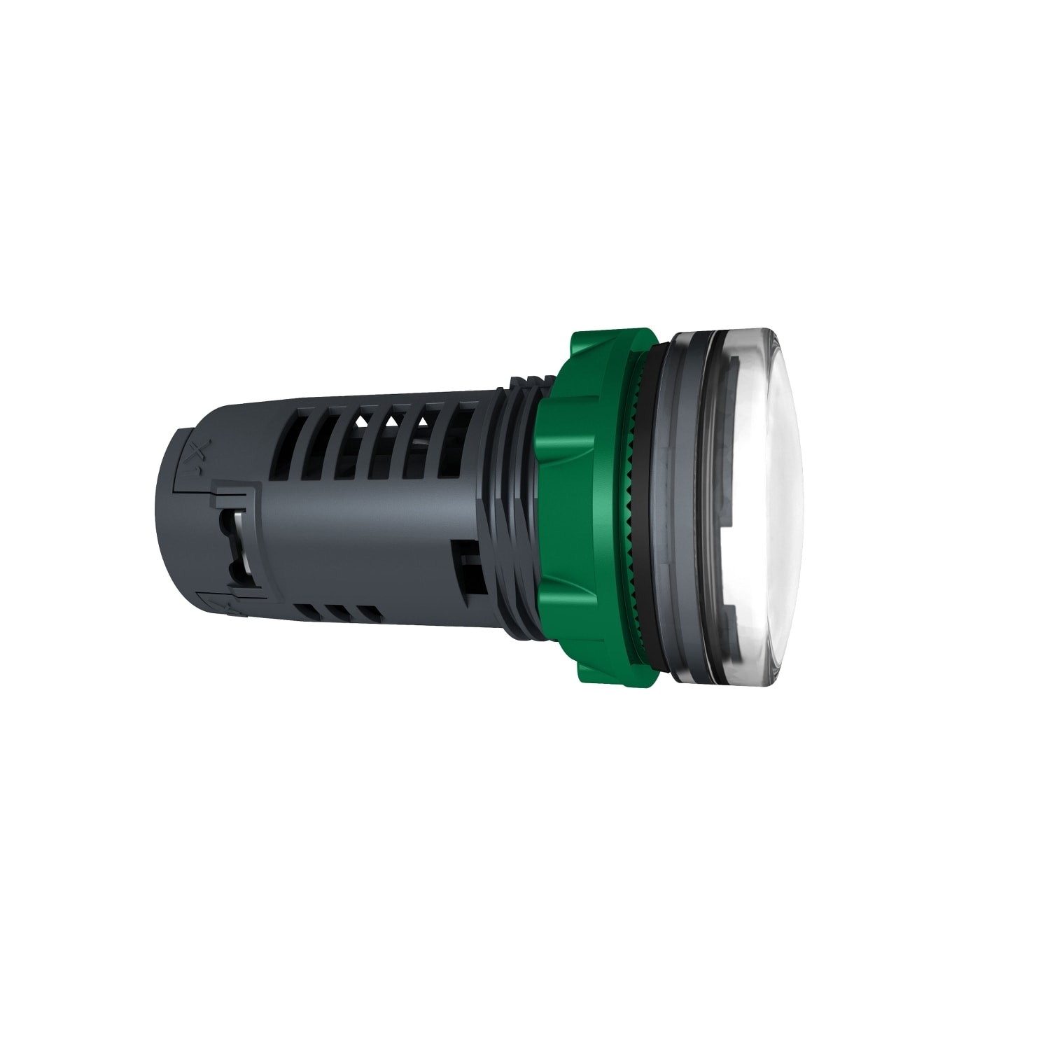 SCHNEIDER ELECTRIC - SNRXB5EVB1 Lampada spia monoblocco bianca Ø22 con led integrato 24 V