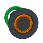 SCHNEIDER ELECTRIC - SNRZB5FW953 Testa pulsante luminoso arancione Ø30- per LED universale