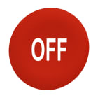 SCHNEIDER ELECTRIC - SNRZBAF435 CAPSULA ROSSA OFF D30MM