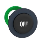 SCHNEIDER ELECTRIC - SNRZB5FL235 Testa pulsante nero sporgente filopannello Ø30 "OFF"
