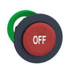 SCHNEIDER ELECTRIC - SNRZB5FL435 Testa pulsante rosso sporgente filopannello Ø30 "OFF"
