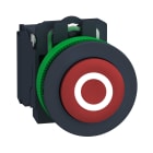 SCHNEIDER ELECTRIC - SNRXB5FL4322 PULSANTE ROSSO O SPORGENTE 30MM 1N
