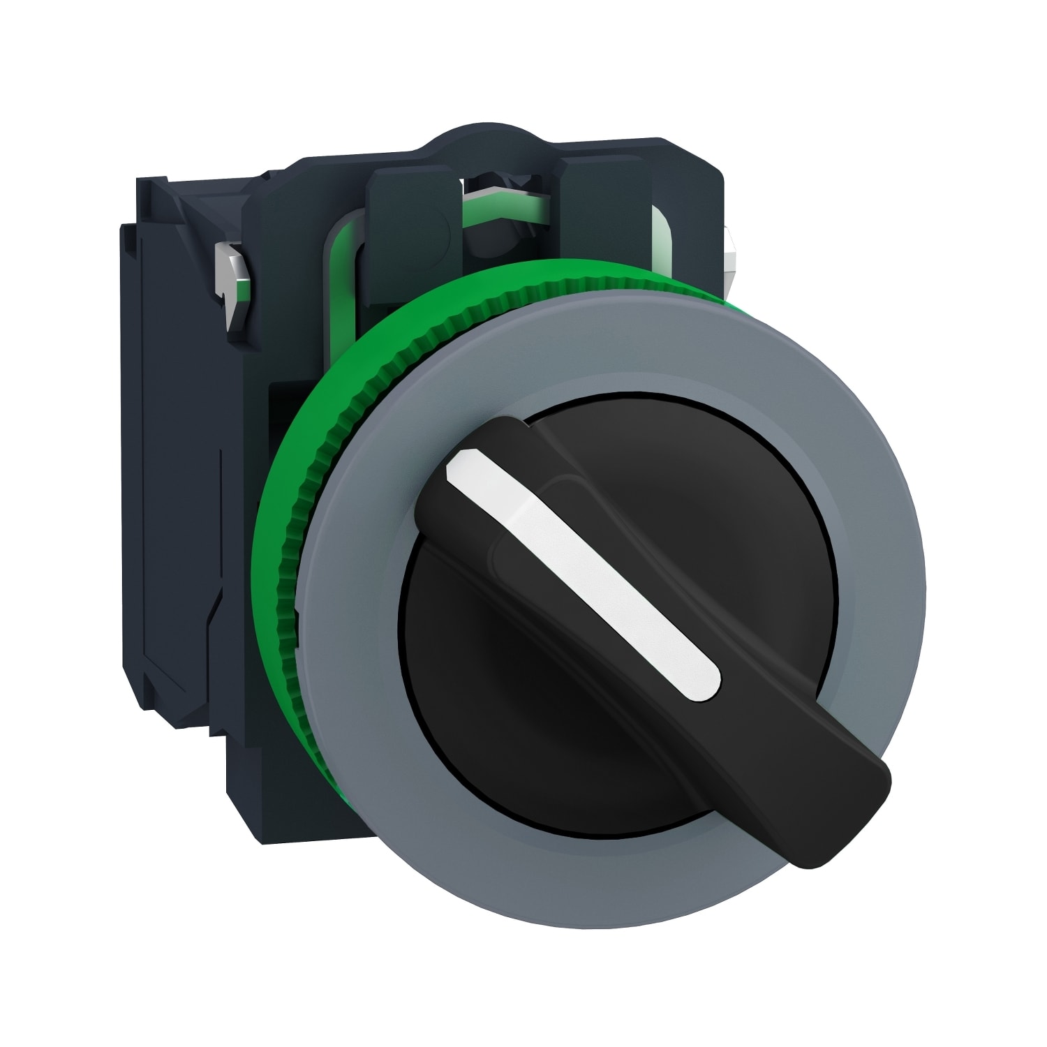 SCHNEIDER ELECTRIC - SNRXB5FD25C0 SELETT.LEVA2POS.A FILO NO+NC GRIGIO
