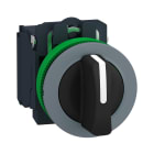 SCHNEIDER ELECTRIC - SNRXB5FD53C0 Selettore leva 3pos.- filopannello - 2NO - ghiera grigia- Ø30