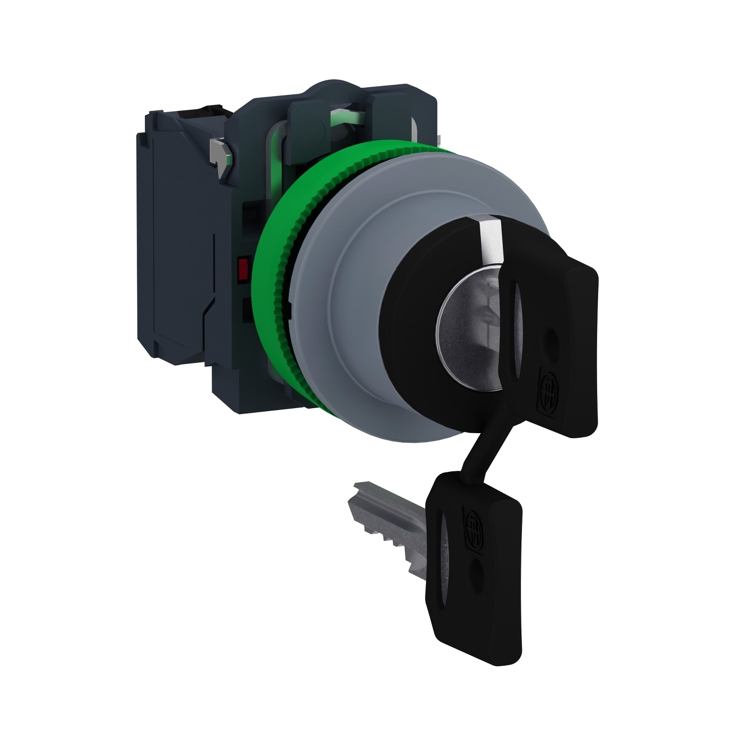 SCHNEIDER ELECTRIC - SNRXB5FG33C0 Selett.chiave 3pos. a filo 2 NO grigio
