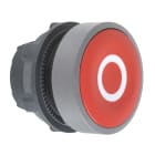 SCHNEIDER ELECTRIC - SNRZB5AA432C0 Testa pulsante rosso ''0'' ghiera grigia