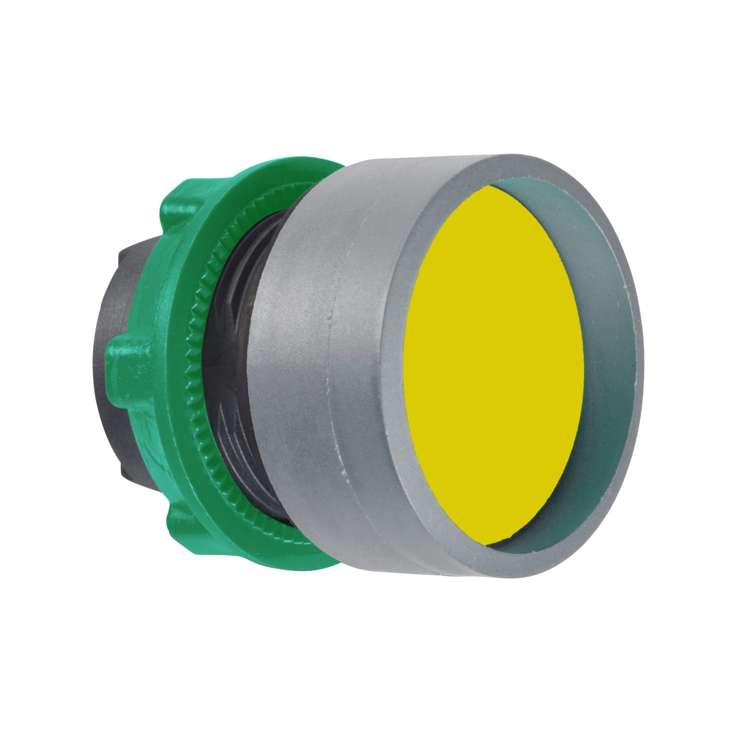 SCHNEIDER ELECTRIC - SNRZB5AA56C0 Testa pulsante giallo guardia alta grigio