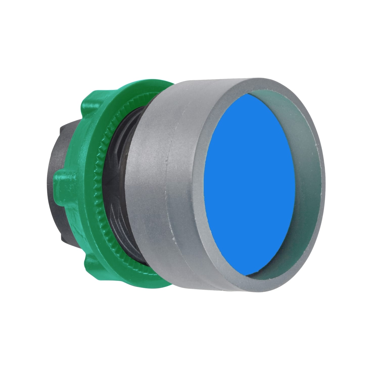 SCHNEIDER ELECTRIC - SNRZB5AA66C0 TESTA PULS. BLU GUARDIA ALTA GRIGIO