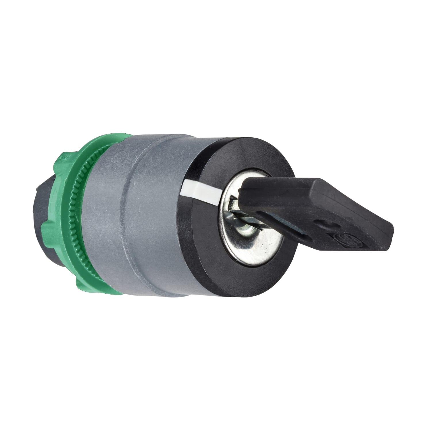 SCHNEIDER ELECTRIC - SNRZB5AG2DC0 TESTA SELETT.CHIAVE 2 POS. GHIERA GRIGIA