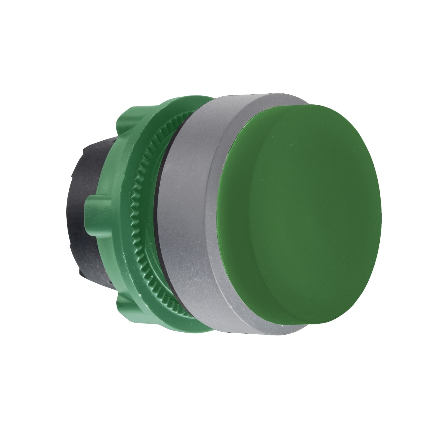 SCHNEIDER ELECTRIC - SNRZB5AH3C0 TESTA PULSANTE VERDE GHIERA GRIGIA