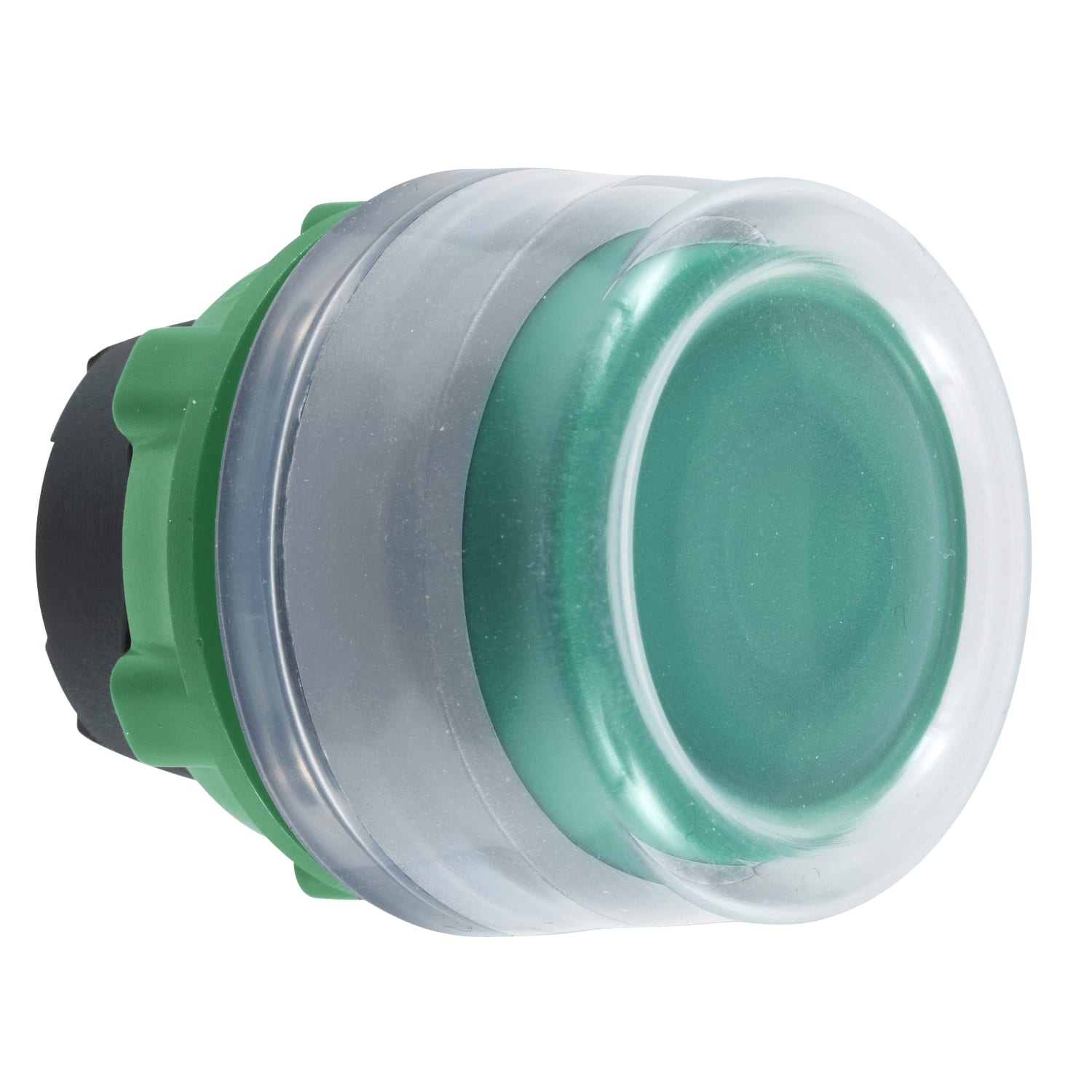 SCHNEIDER ELECTRIC - SNRZB5APA3C0 TESTA PULS. VERDE CON CAPPUCCIO GRIGIO