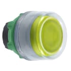 SCHNEIDER ELECTRIC - SNRZB5APA5C0 Testa pulsante giallo con cappuccio grigio