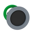 SCHNEIDER ELECTRIC - SNRZB5FA26C0 Testa pulsante nero guardia a filo grigio