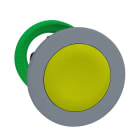 SCHNEIDER ELECTRIC - SNRZB5FA56C0 TESTA PULS. GIALLO GUARDIA A FILO GRIGIO