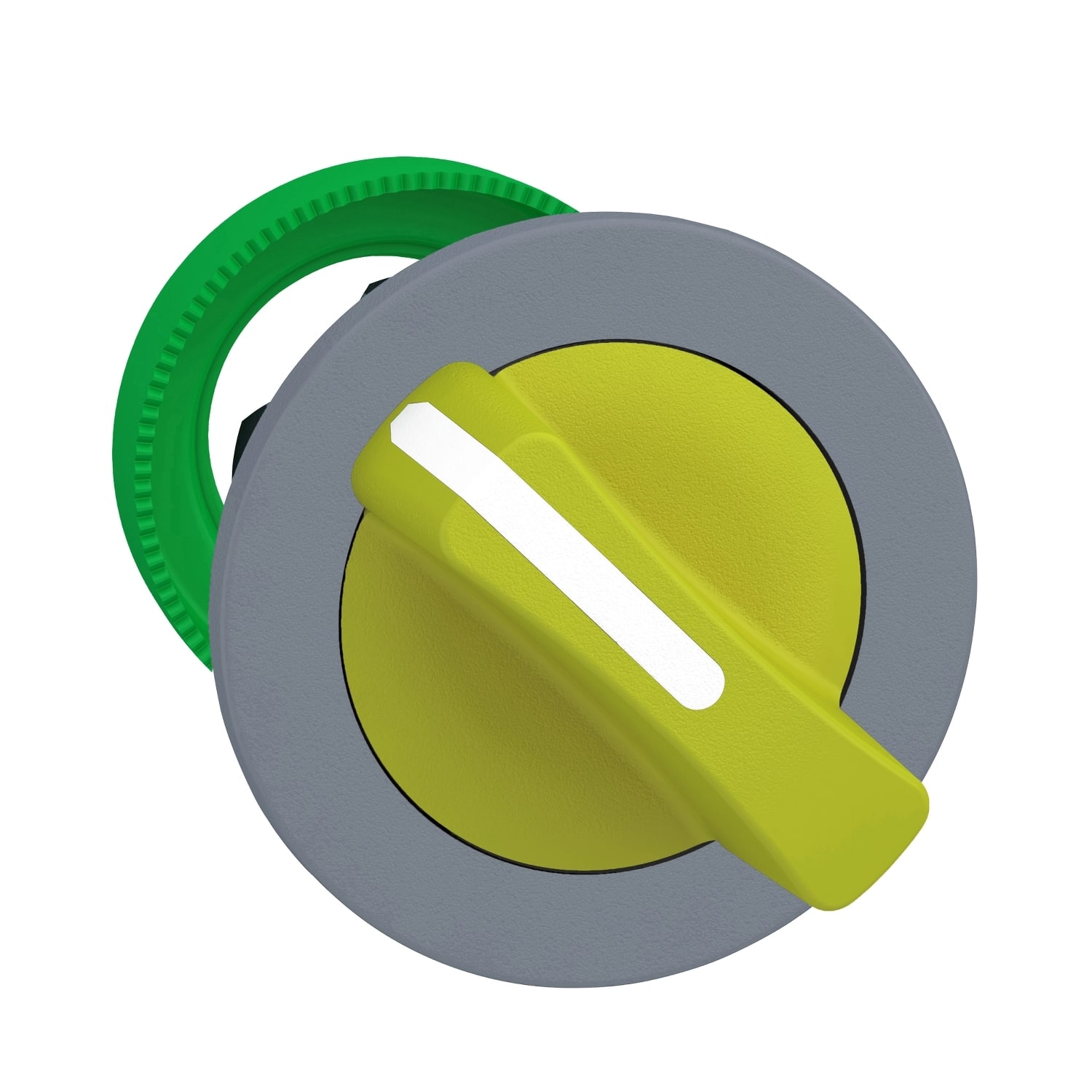 SCHNEIDER ELECTRIC - SNRZB5FD405C0 Testa selettore leva gialla 2 pos. a filo