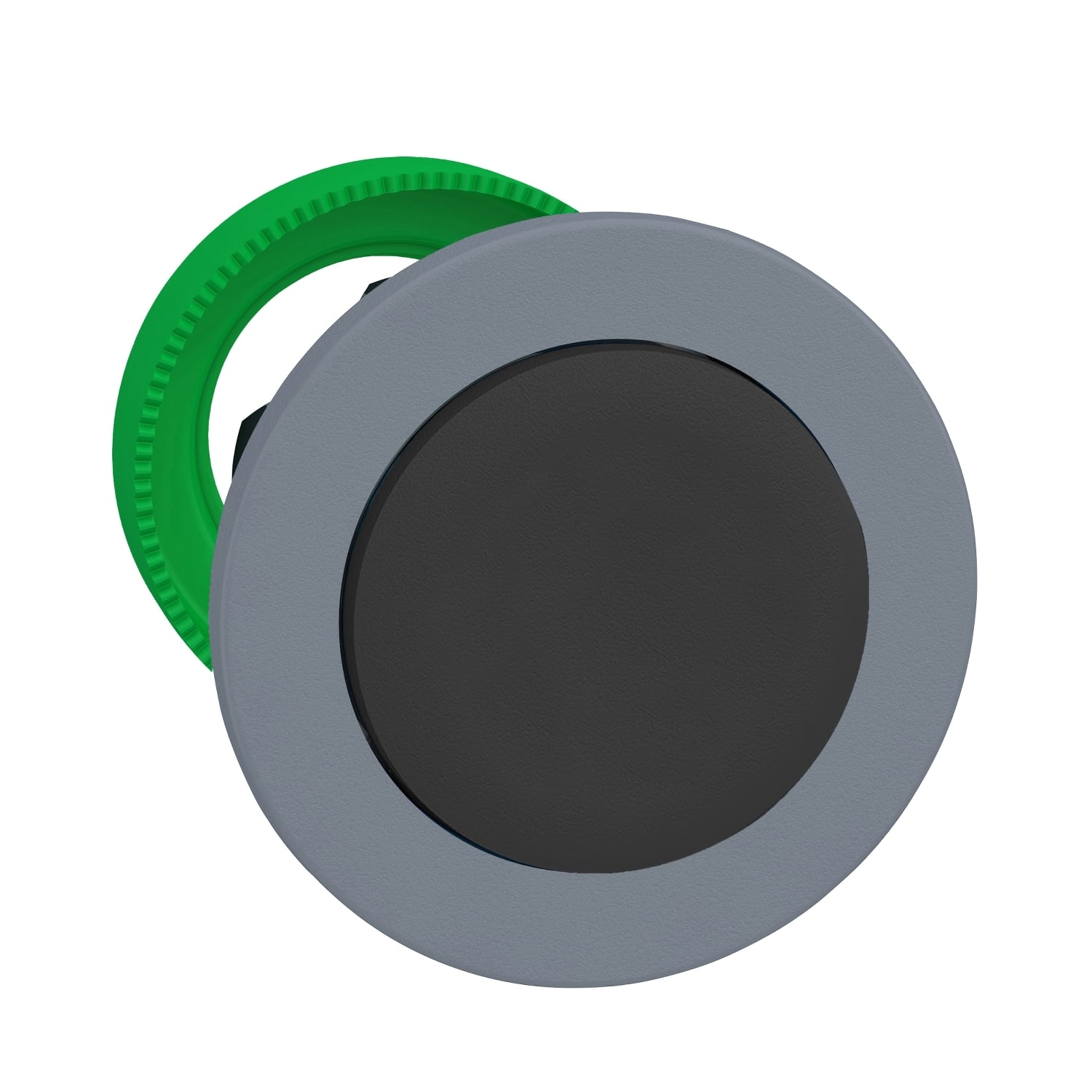 SCHNEIDER ELECTRIC - SNRZB5FL2C0 TESTA PULS. NERO SPORGENTE A FILO GRIGIO