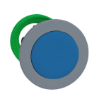 SCHNEIDER ELECTRIC - SNRZB5FL6C0 Testa pulsante blu sporgente a filo grigio