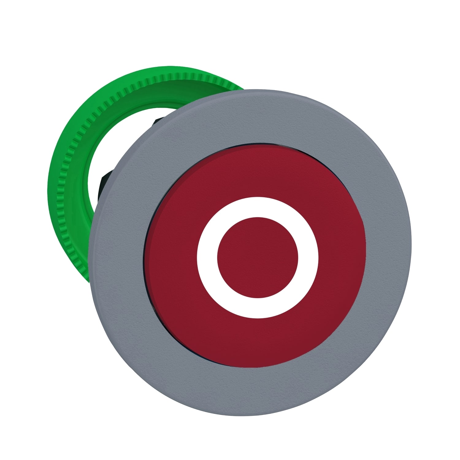 SCHNEIDER ELECTRIC - SNRZB5FL432C0 TESTA PULS. ROSSO SPORG. O A FILO GRIGIO