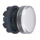 SCHNEIDER ELECTRIC - SNRZB5AV01 Testa lampada spia Ø22 - circolare - gemma liscia bianca