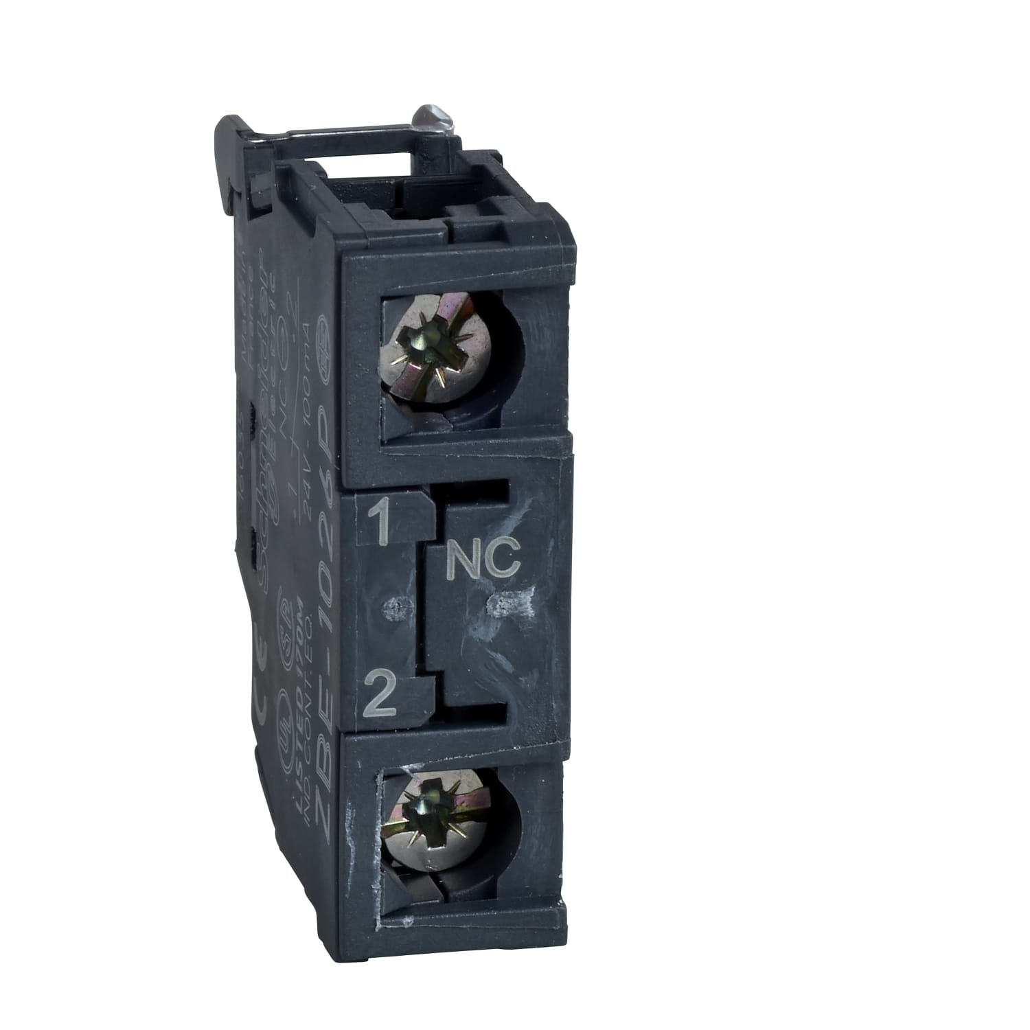 SCHNEIDER ELECTRIC - SNRZBE202 ELEMENTO CONTATTO NC ACCAVALLATO