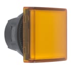 SCHNEIDER ELECTRIC - SNRZB5CV053 Testa lampada spia Ø22 - quadrata - 5 colori - gemma liscia arancione- per LED universale