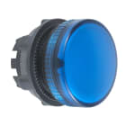 SCHNEIDER ELECTRIC - SNRZB5AV063 Testa lampada spia Ø22 - circolare - gemma liscia blu- per LED universale
