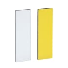 SCHNEIDER ELECTRIC - SNRZBY0102 Etichetta neutra 8 x 27mm porta Etichetta 30 x 40mm -bianca + gialla s/marc.