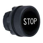 SCHNEIDER ELECTRIC - SNRZB5AA234 Testa pulsante Ø22 - ad impulso - nera - filoghiera - stop