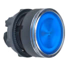 SCHNEIDER ELECTRIC - SNRZB5AA68 Testa pulsante luminoso Ø22 - blu - per inserimento etichetta- per LED universale