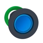 SCHNEIDER ELECTRIC - SNRZB5FW363 Harmony XB5, testa pulsante luminoso blu Ø30 filopannello, in plastica, ad impulso, senza marcatura- per LED universale