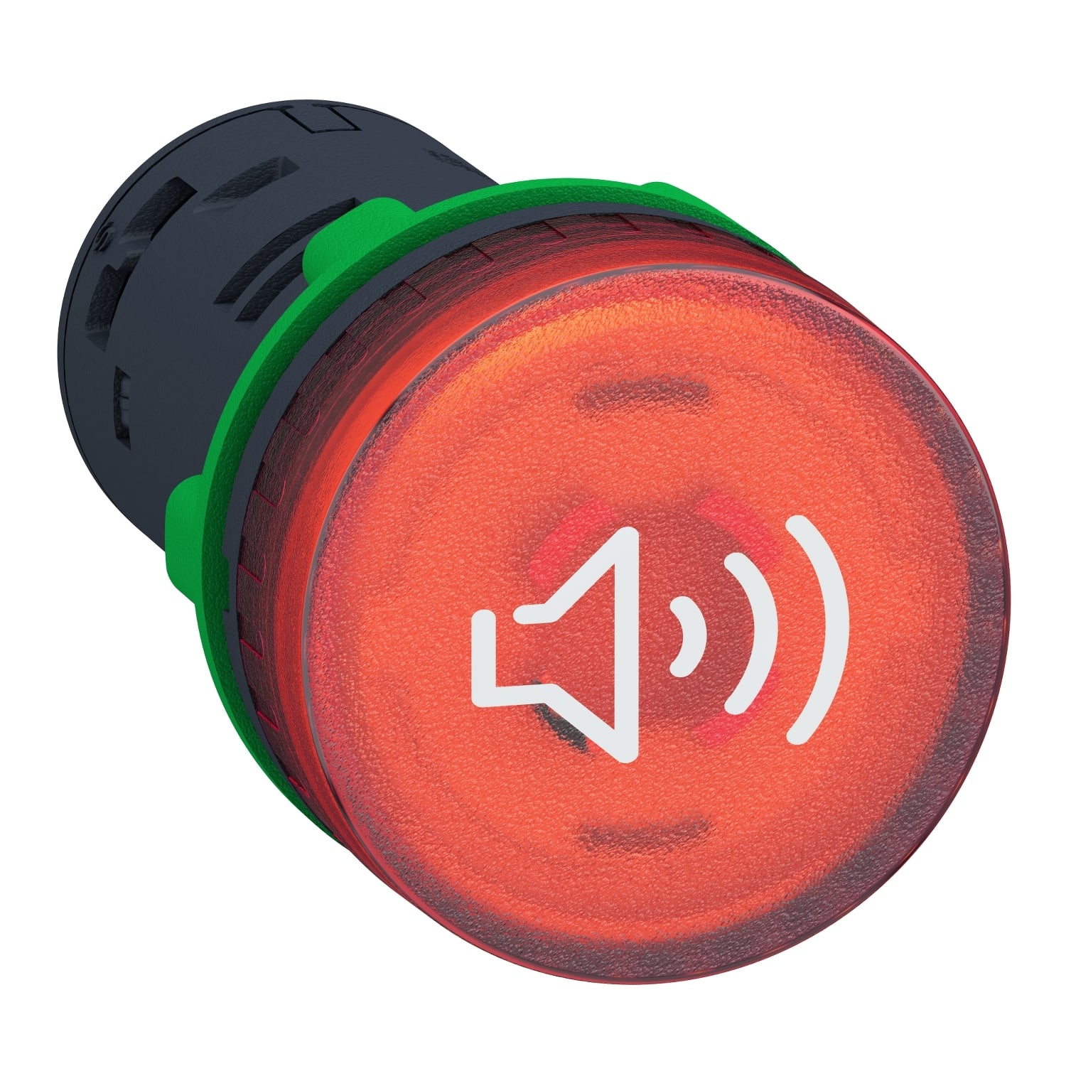 SCHNEIDER ELECTRIC - SNRXB5KS2G4 Segnalatore acustico-luminoso rosso 110 120 Vac/dc continuo-intermittente