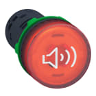 SCHNEIDER ELECTRIC - SNRXB5KS2G4 Segnalatore acustico-luminoso rosso 110 120 Vac/dc continuo-intermittente