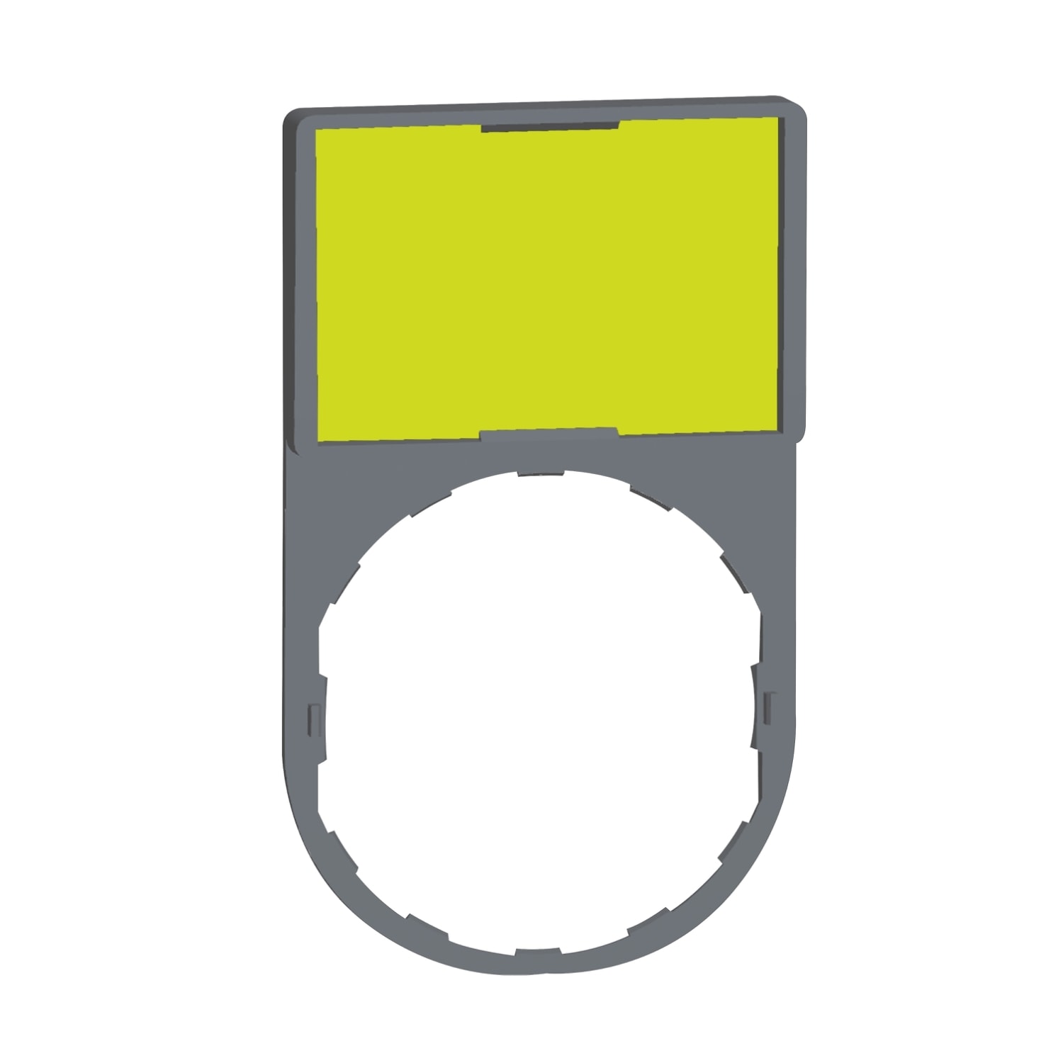 SCHNEIDER ELECTRIC - SNRZBY6102C0 PORTA ETICHETTA+ETICHETTA