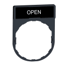 SCHNEIDER ELECTRIC - SNRZBY2313 PORTA ETICHETTA+ETICHETTA OPEN