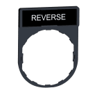 SCHNEIDER ELECTRIC - SNRZBY2306 PORTA ETICHETTA+ETICHETTA REVERSE