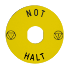 SCHNEIDER ELECTRIC - SNRZBY8230 ETICHETTA NOT-HALT